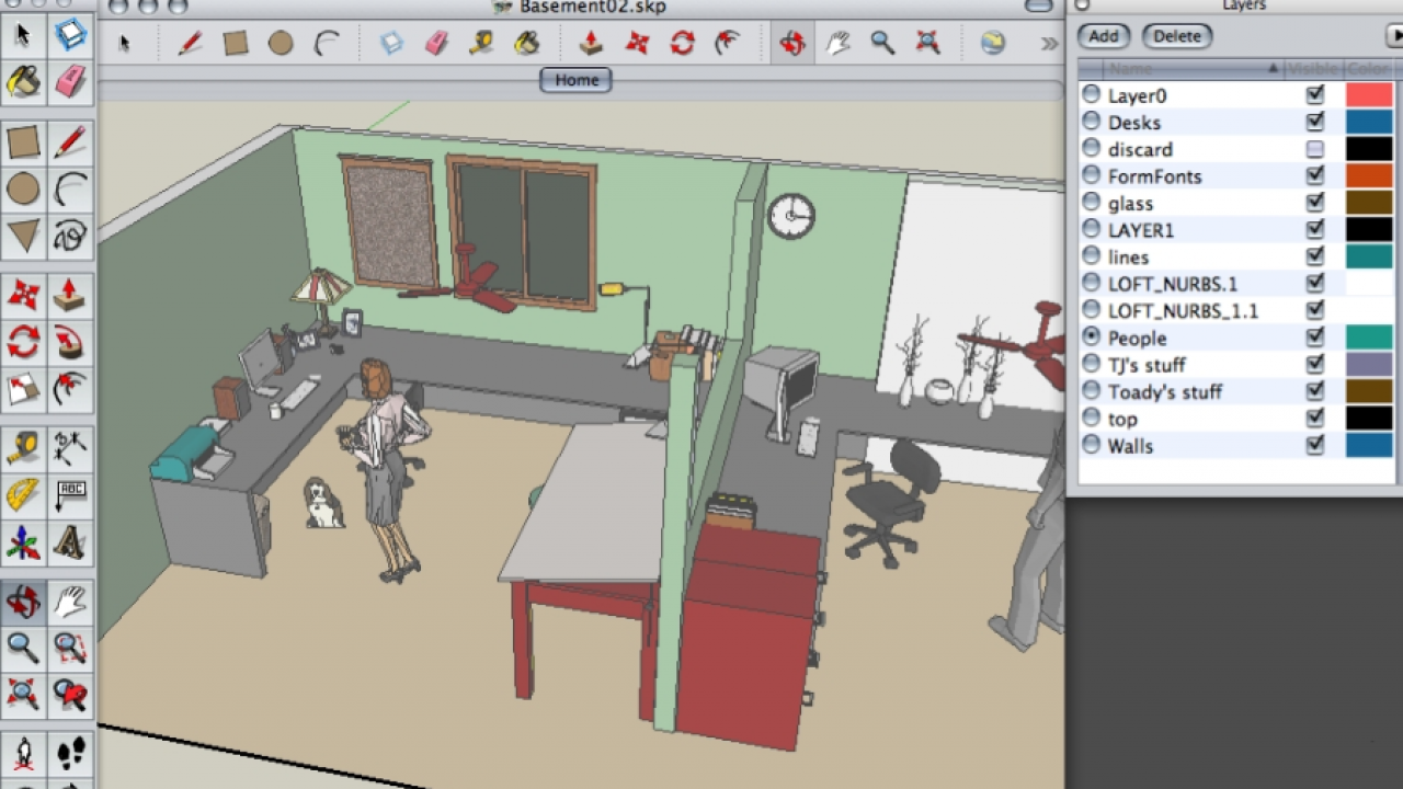 sketchup pro features