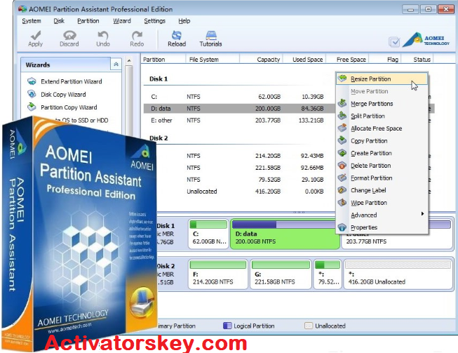 aomei partition assistant pro cracked