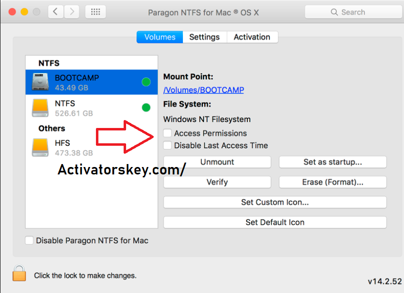 Paragon NTFS For Mac Crack