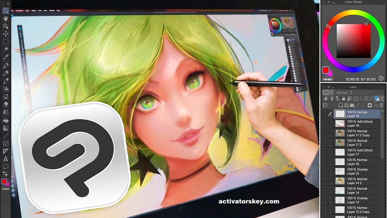 Clip Studio Paint 2.0.6 Crack 2023 With Serial Key Download