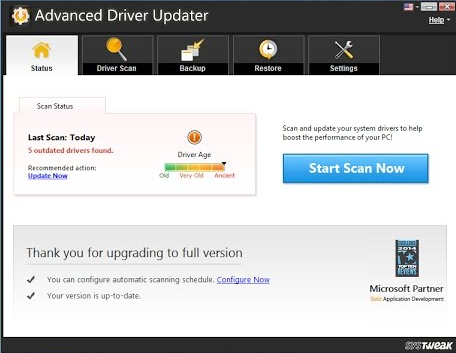 advanced driver updater Crack