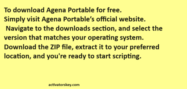 agena portable pro